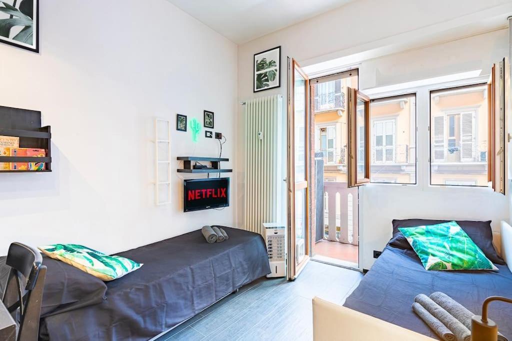 Loft Free Parking E Wifi - Centro E Porta Susa Турин Екстер'єр фото
